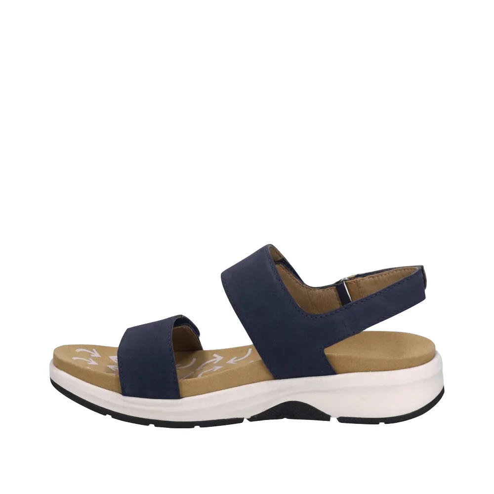 Josef Seibel Damen Estelle 04 Sandale in Marineblau