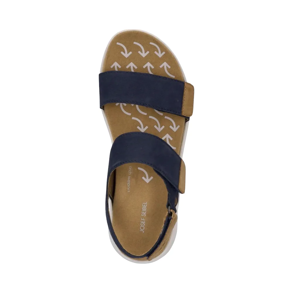 Josef Seibel Damen Estelle 04 Sandale in Marineblau