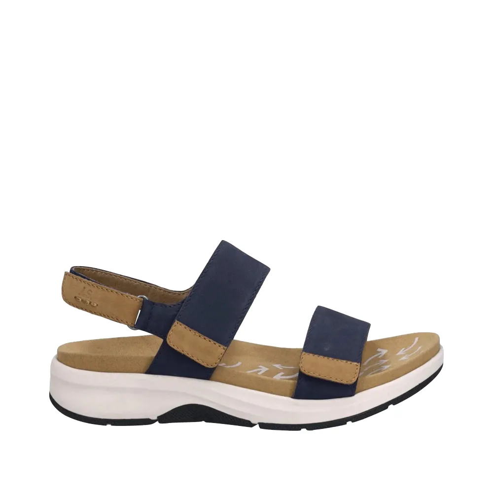 Josef Seibel Damen Estelle 04 Sandale in Marineblau