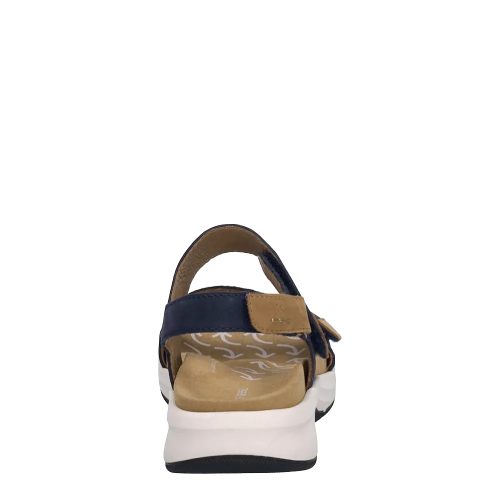 Josef Seibel Damen Estelle 04 Sandale in Marineblau