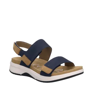 Josef Seibel Damen Estelle 04 Sandale in Marineblau