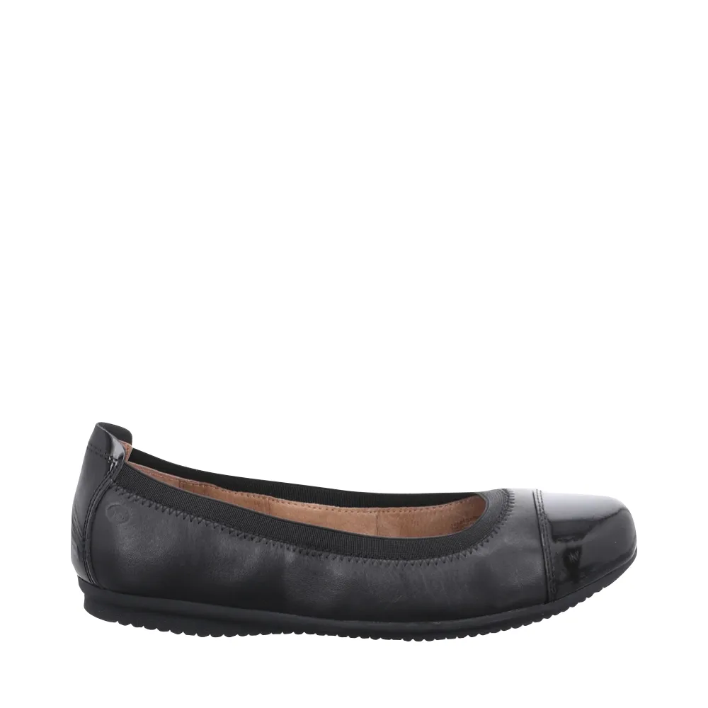 Josef Seibel Damen Pippa 07 Ballettschuh in Schwarz
