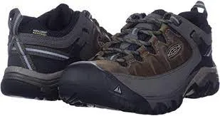 Keen Schuhe Targhee III WP Weite Schnürung/Schwarz