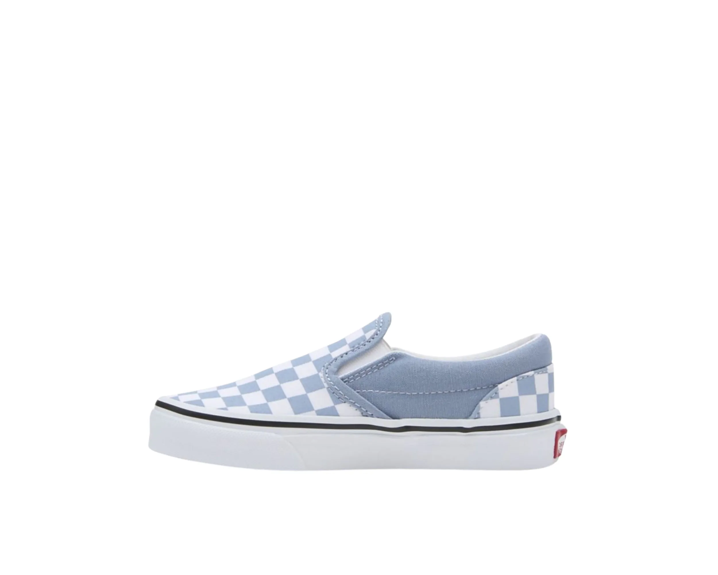 Klassische Kinder-Slip-On-Schuhe im Karo-Design