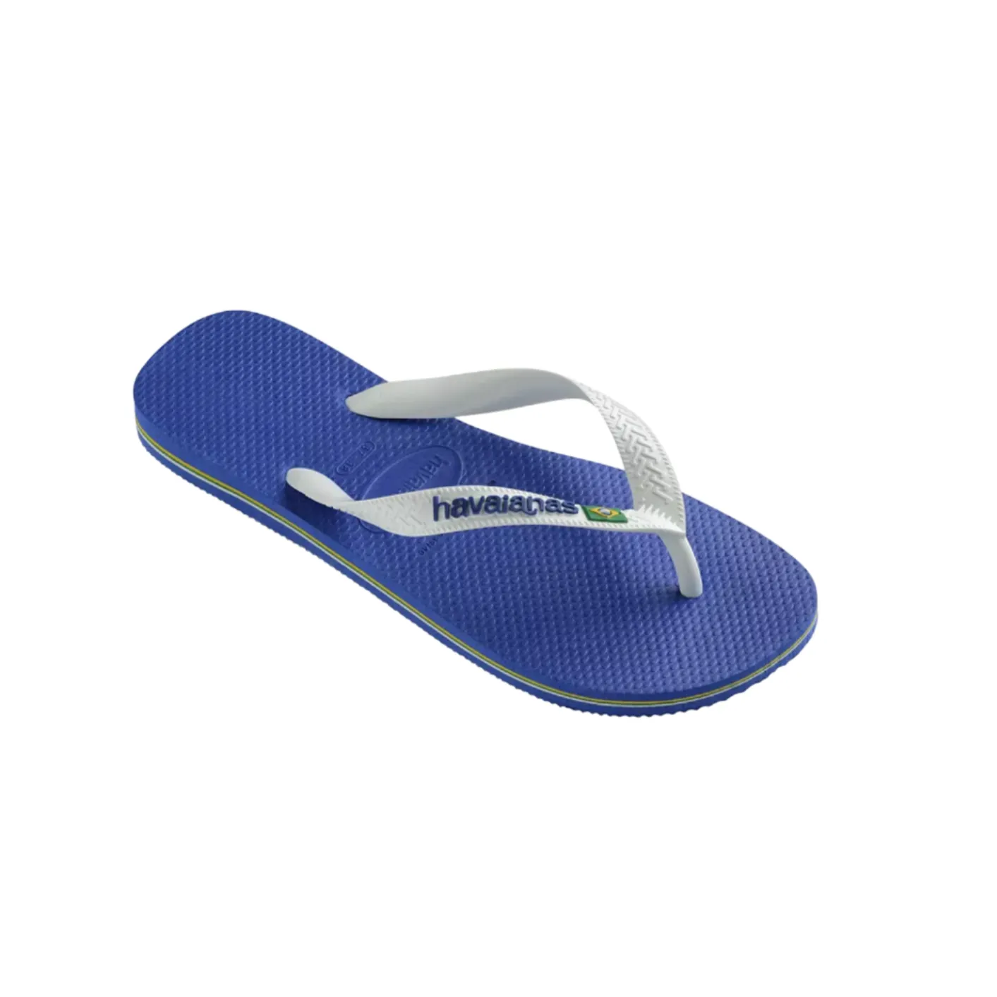 Kinder Sandalen in Marineblau mit Brasilien-Logo