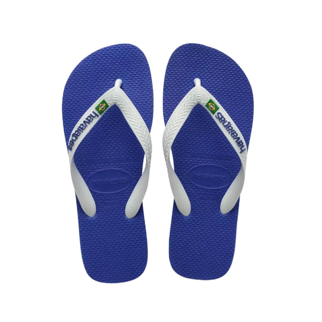 Kinder Sandalen in Marineblau mit Brasilien-Logo