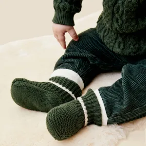 Gestrickte Stiefeletten