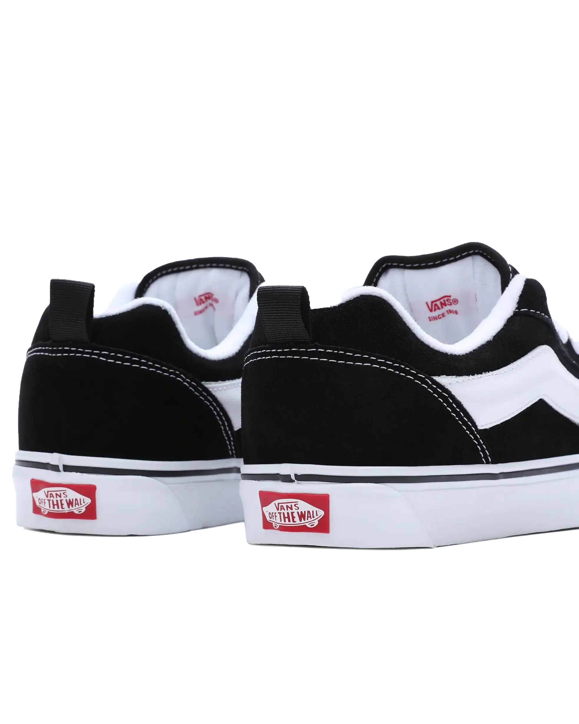 Knu Skool Schuhe in Schwarz & Reinweiß