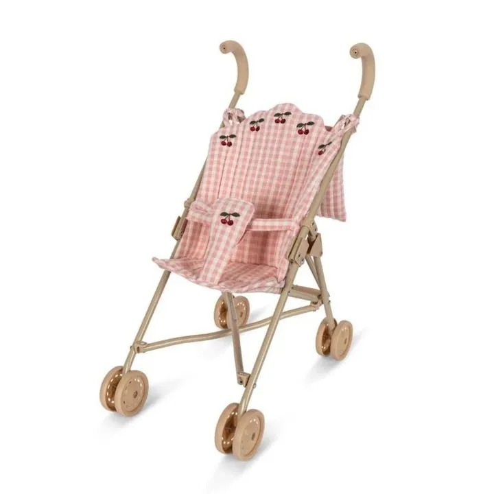 Konges Sløjd: Puppenwagen - Puderrosa Karo