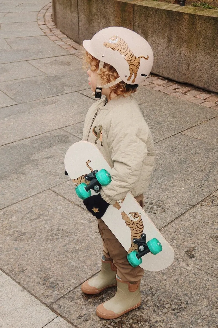 Konges Sløjd: Holz-Skateboard - Tiger