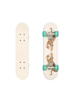 Konges Sløjd: Holz-Skateboard - Tiger