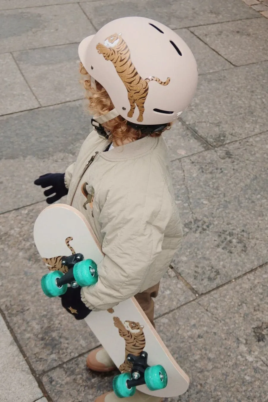 Konges Sløjd: Holz-Skateboard - Tiger