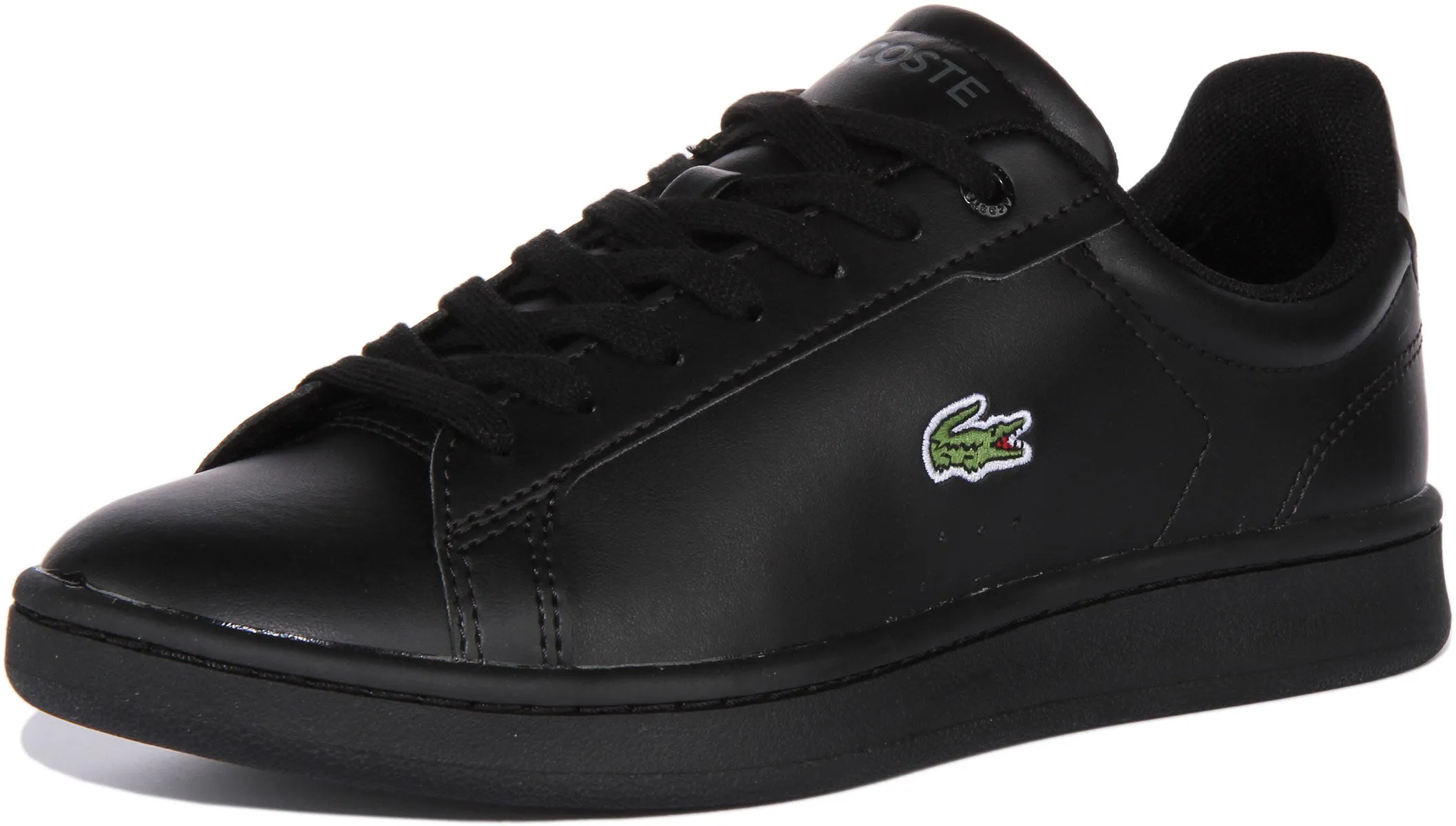 Lacoste Carnaby Pro In Schwarz Schwarz Für Junior Schuhe Lacoste