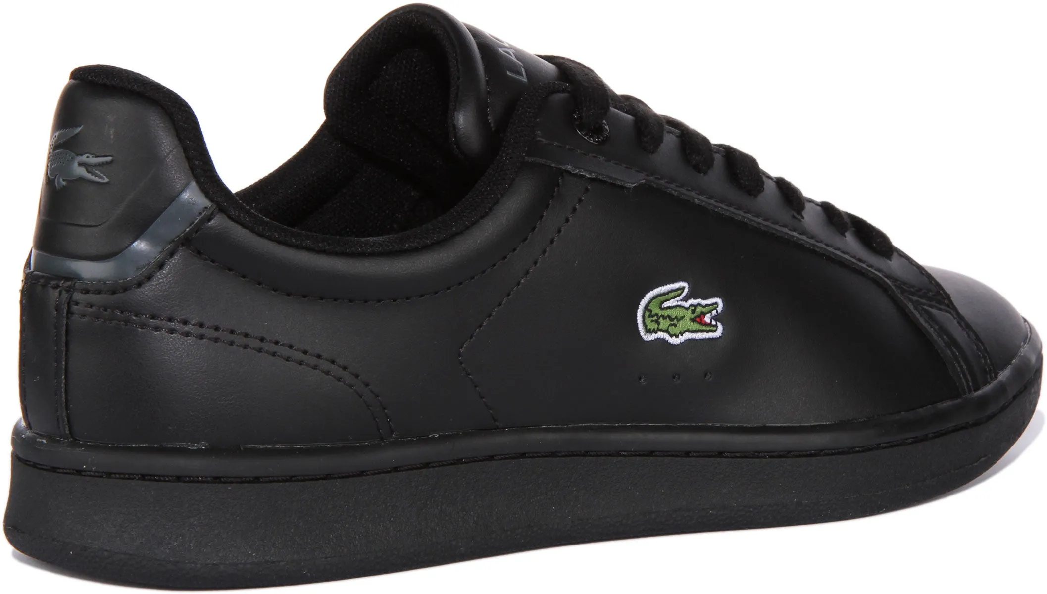 Lacoste Carnaby Pro In Schwarz Schwarz Für Junior Schuhe Lacoste