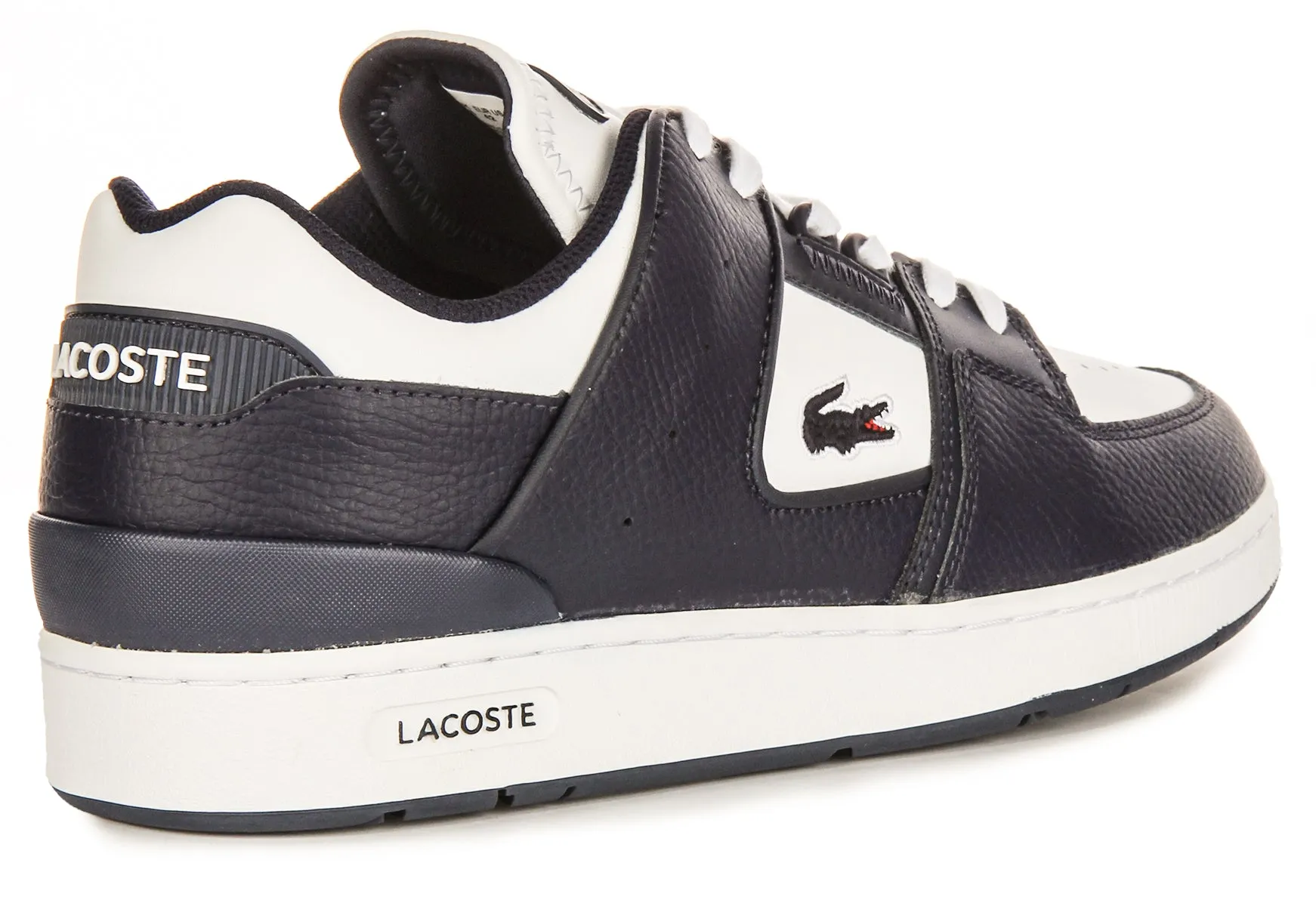 Lacoste Court Cage In Marineblau Weiß Für Herren Schuhe Lacoste
