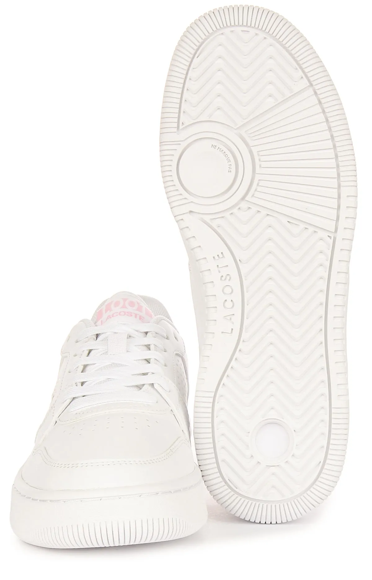 Lacoste L001 Set 224 In Weiß Rosa Für Junior Schuhe Lacoste