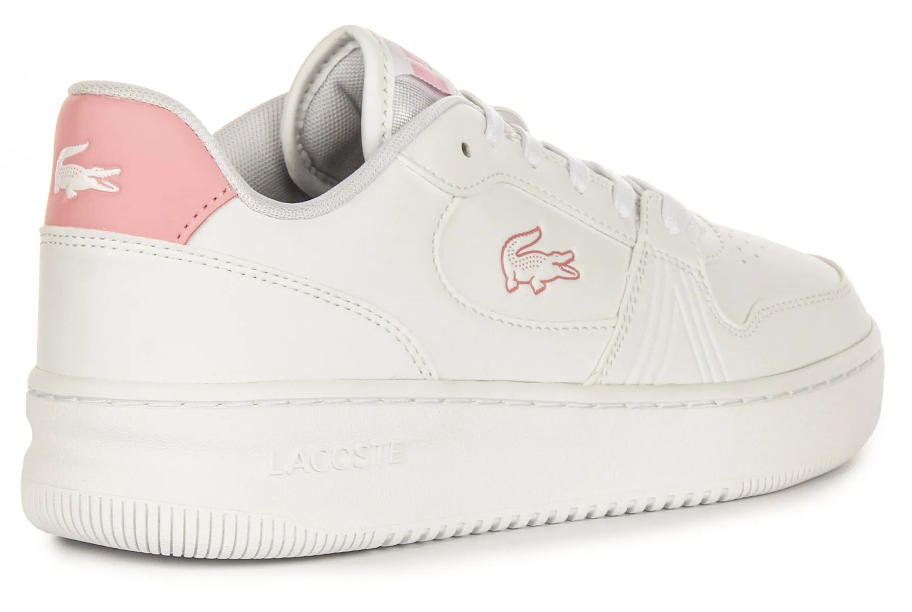 Lacoste L001 Set 224 In Weiß Rosa Für Junior Schuhe Lacoste