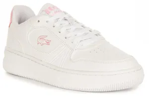 Lacoste L001 Set 224 In Weiß Rosa Für Junior Schuhe Lacoste