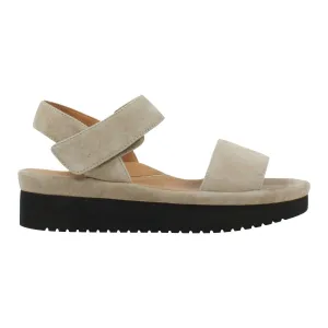 L'Amour Des Pieds Damen Abrilla Wildleder in Taube