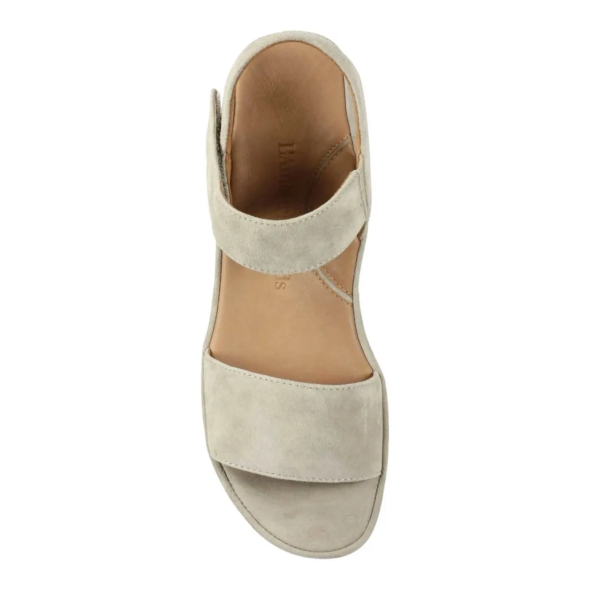L'Amour Des Pieds Damen Abrilla Wildleder in Taube