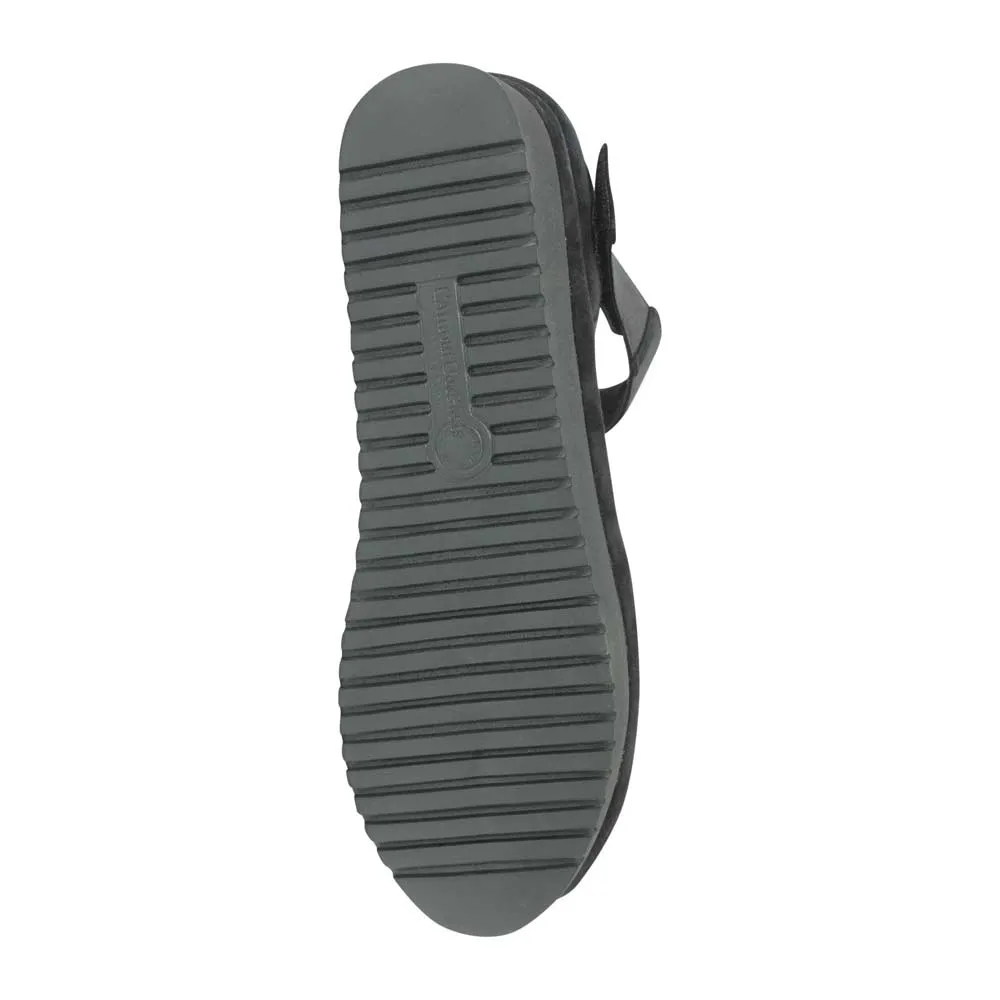 L'Amour Des Pieds Damen Amadour Schwarz Wildleder