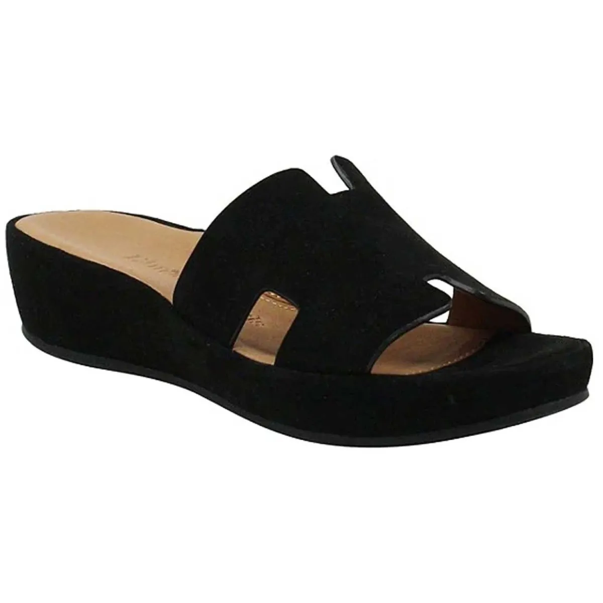 LAmour Des Pieds Damen Catania Schwarz Wildleder