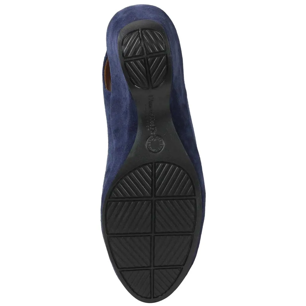 L'Amour Des Pieds Damen Odetta Navy Wildleder