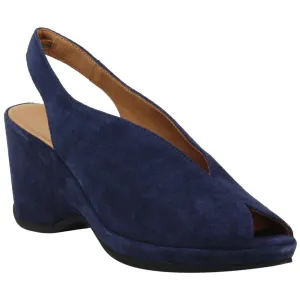 L'Amour Des Pieds Damen Odetta Navy Wildleder