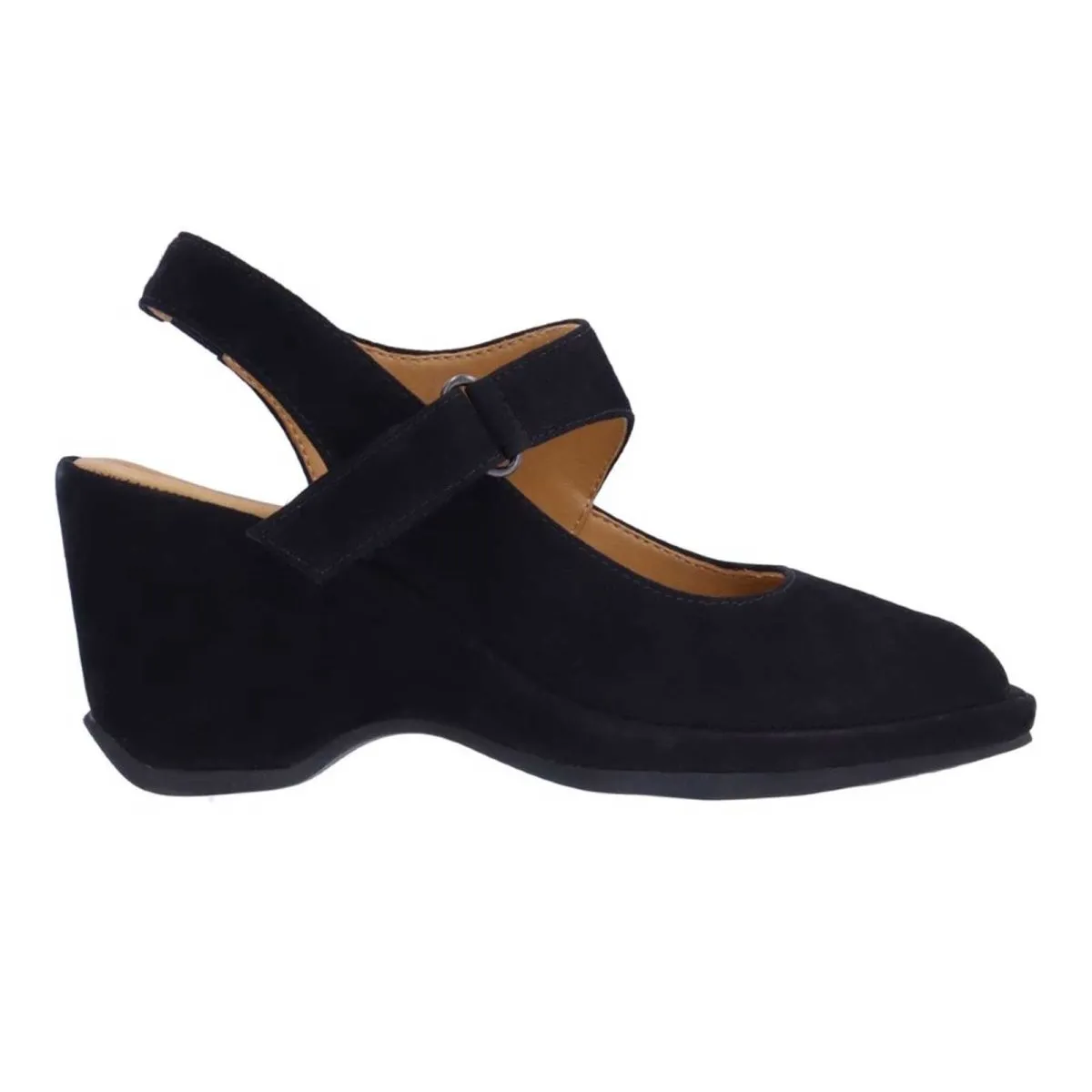 L'Amour Des Pieds Damen Onella Schwarz Wildleder