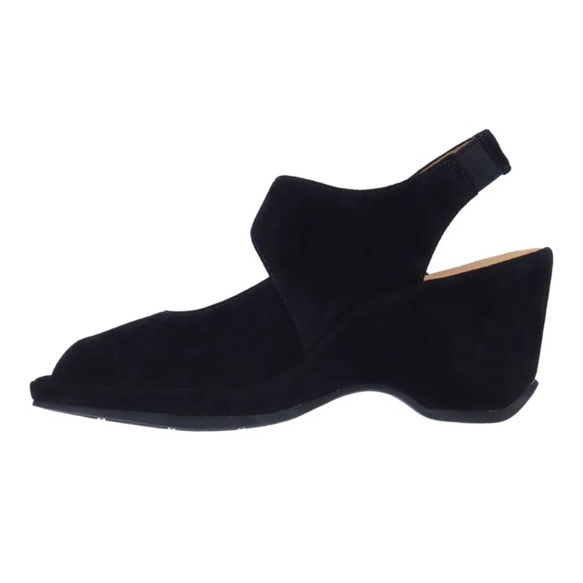 L'Amour Des Pieds Damen Onella Schwarz Wildleder