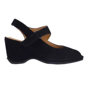 L'Amour Des Pieds Damen Onella Schwarz Wildleder