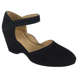 L'Amour Des Pieds Damen Orva Schwarz Wildleder