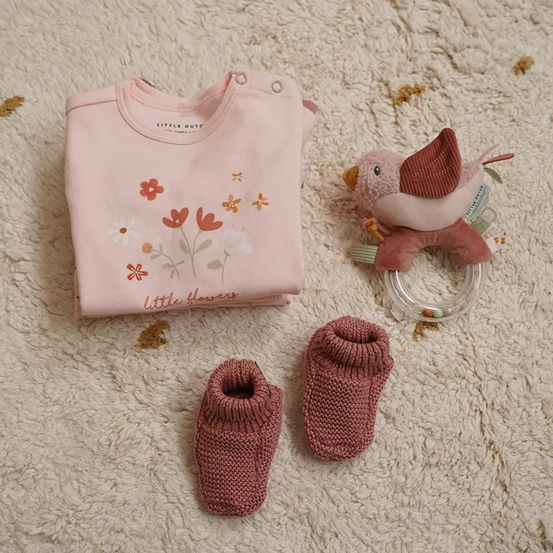 LD Gestrickte Babystiefel S1