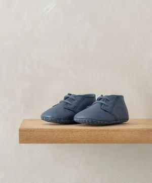 Leder-Kindersandalen - Blau