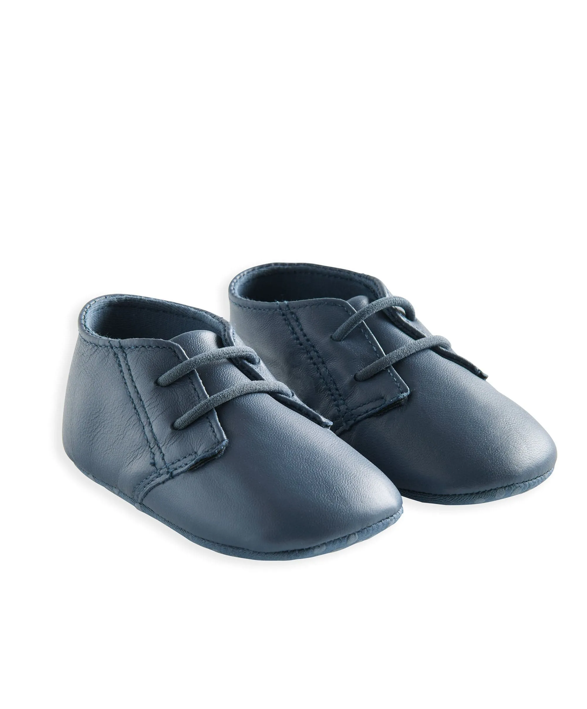 Leder-Kindersandalen - Blau
