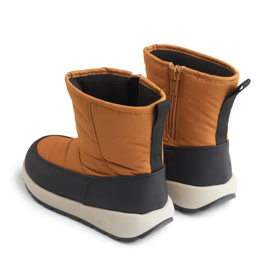 Liewood Garry Schnee-Jogger-Stiefel - Gold-Karamell