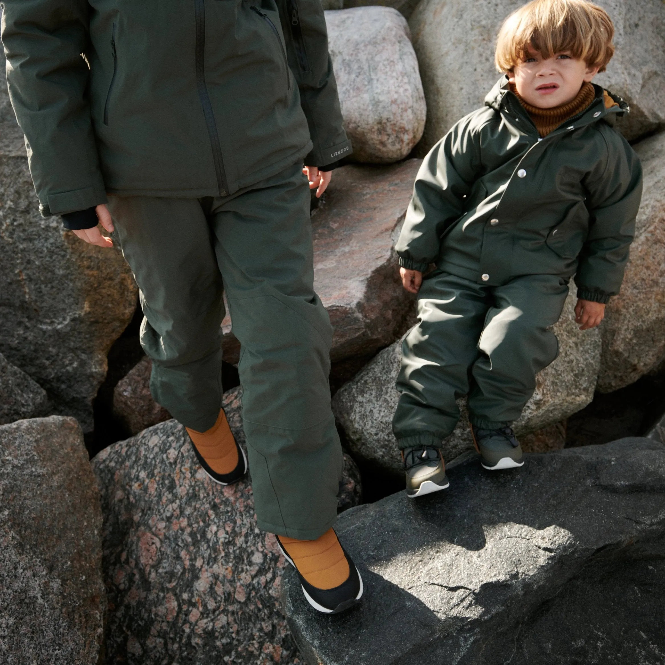 Liewood Garry Schnee-Jogger-Stiefel - Gold-Karamell