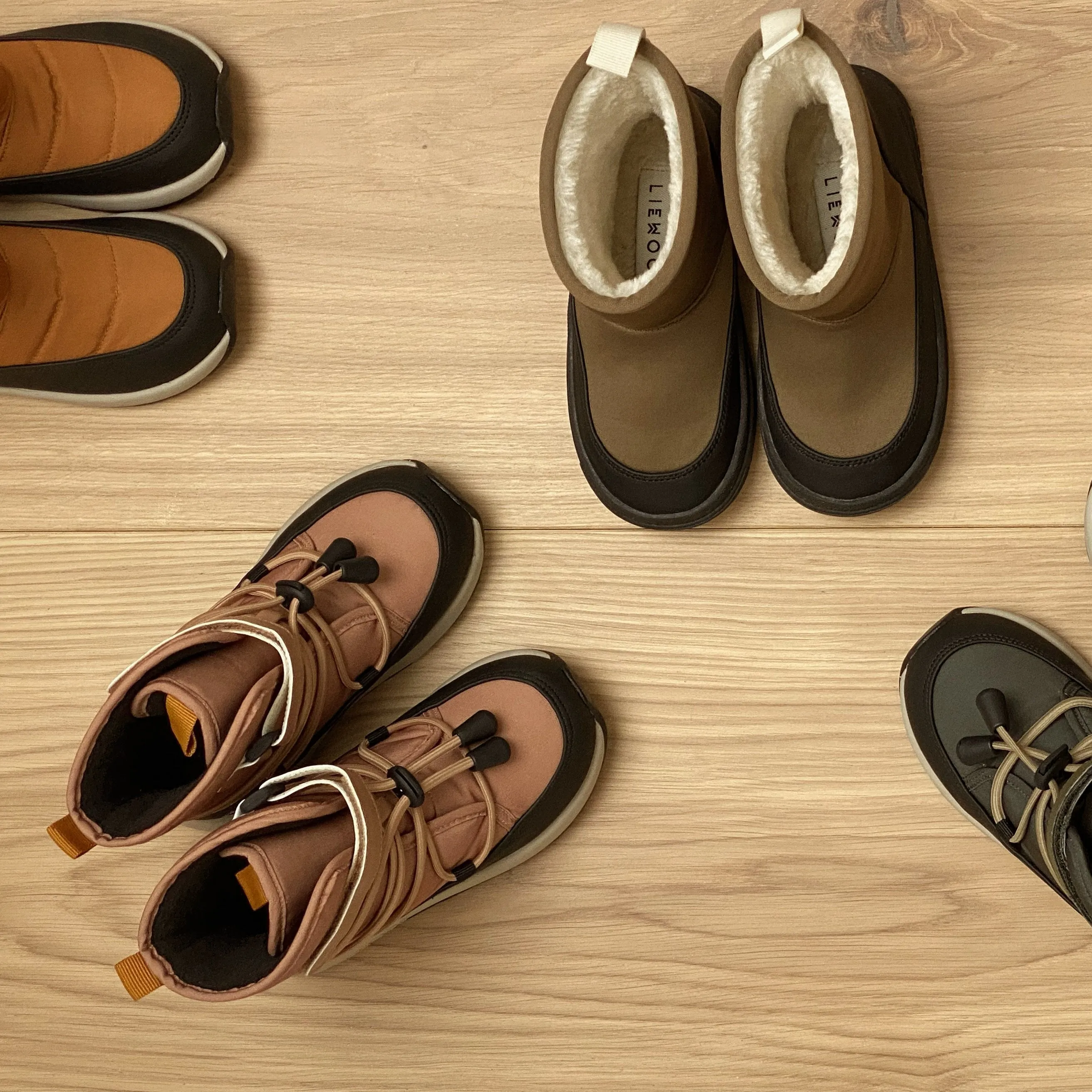Liewood Garry Schnee-Jogger-Stiefel - Gold-Karamell