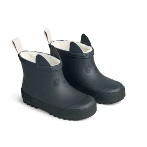 Liewood Jesse Thermo Regenstiefel - Mitternachtsblau / Schwarz Mix