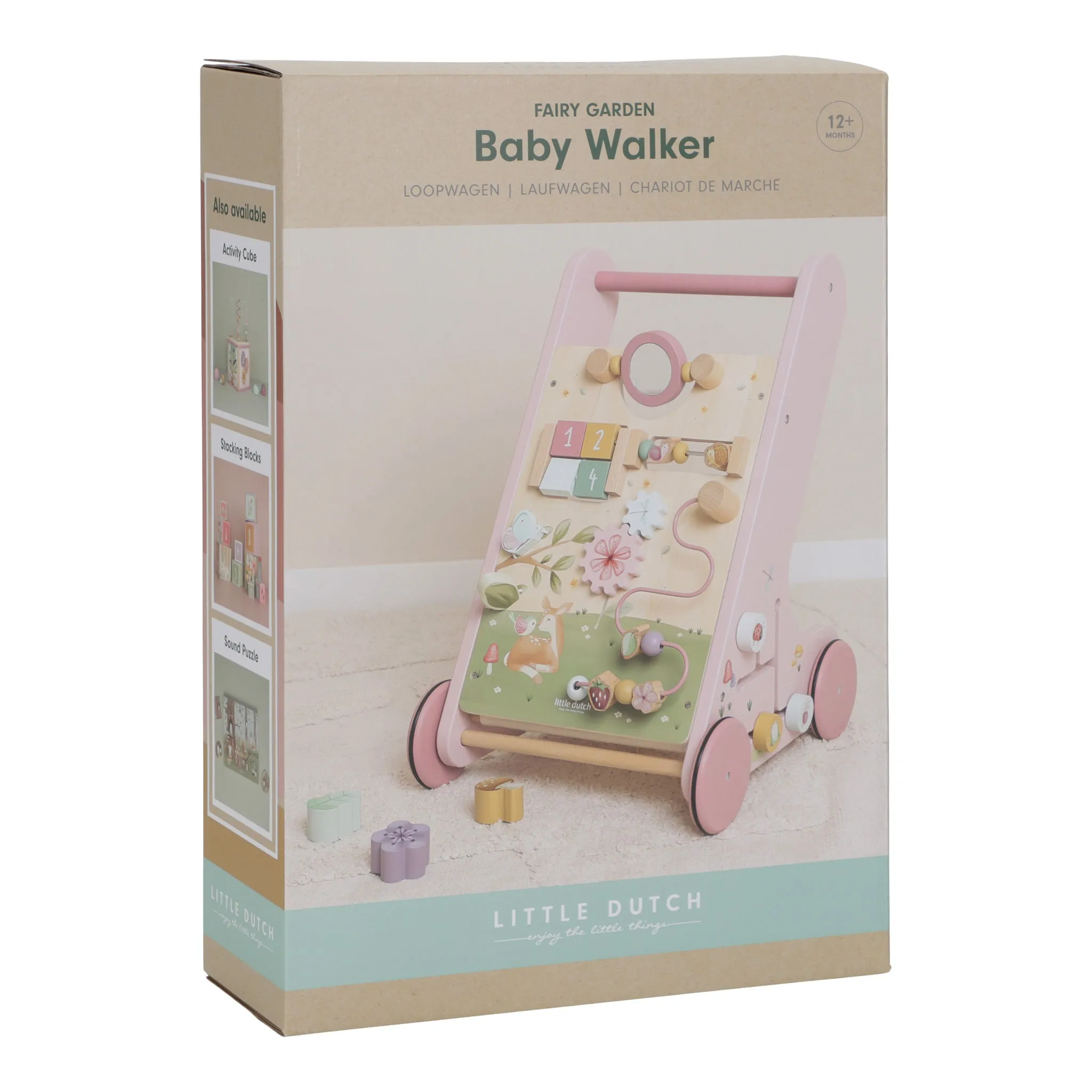 Little Dutch Mehrfunktions-Babywalker - Feengarten