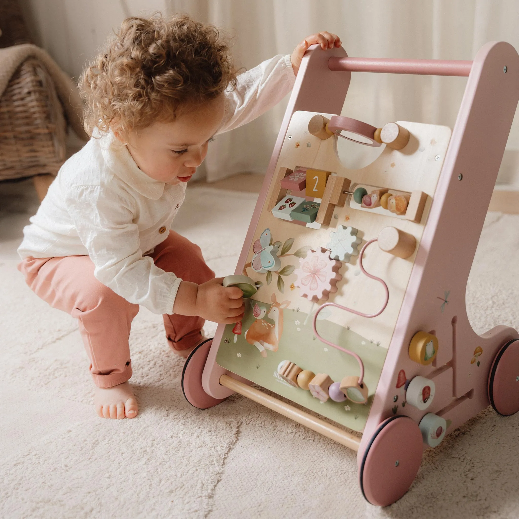 Little Dutch Mehrfunktions-Babywalker - Feengarten