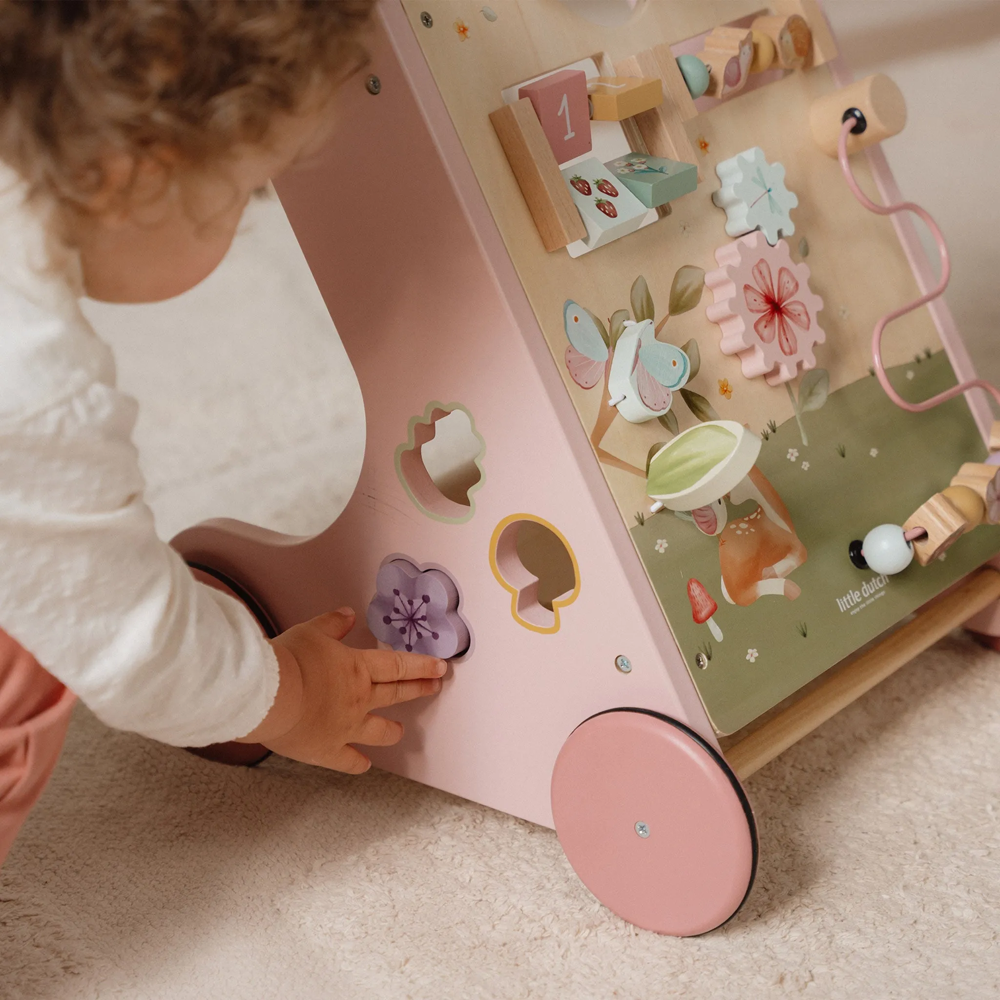 Little Dutch Mehrfunktions-Babywalker - Feengarten