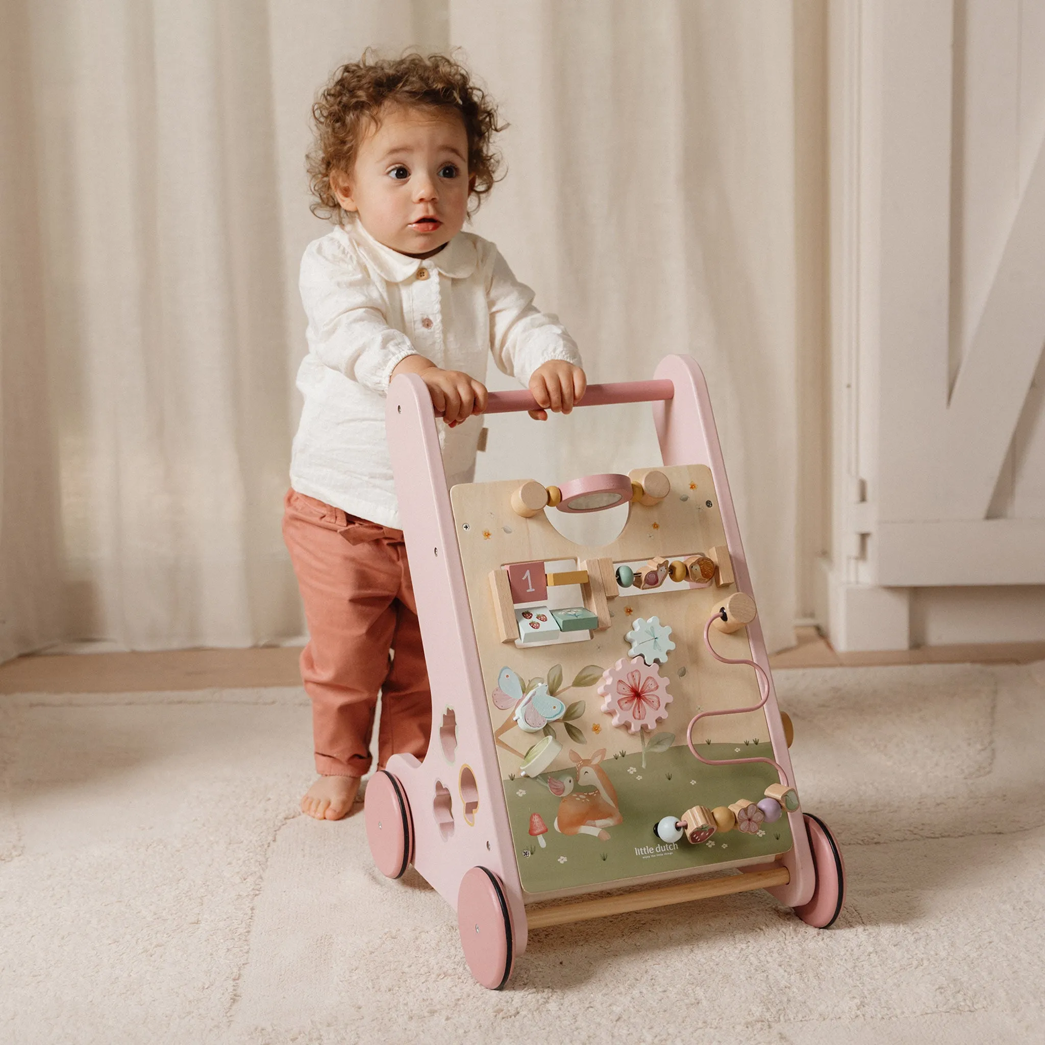 Little Dutch Mehrfunktions-Babywalker - Feengarten