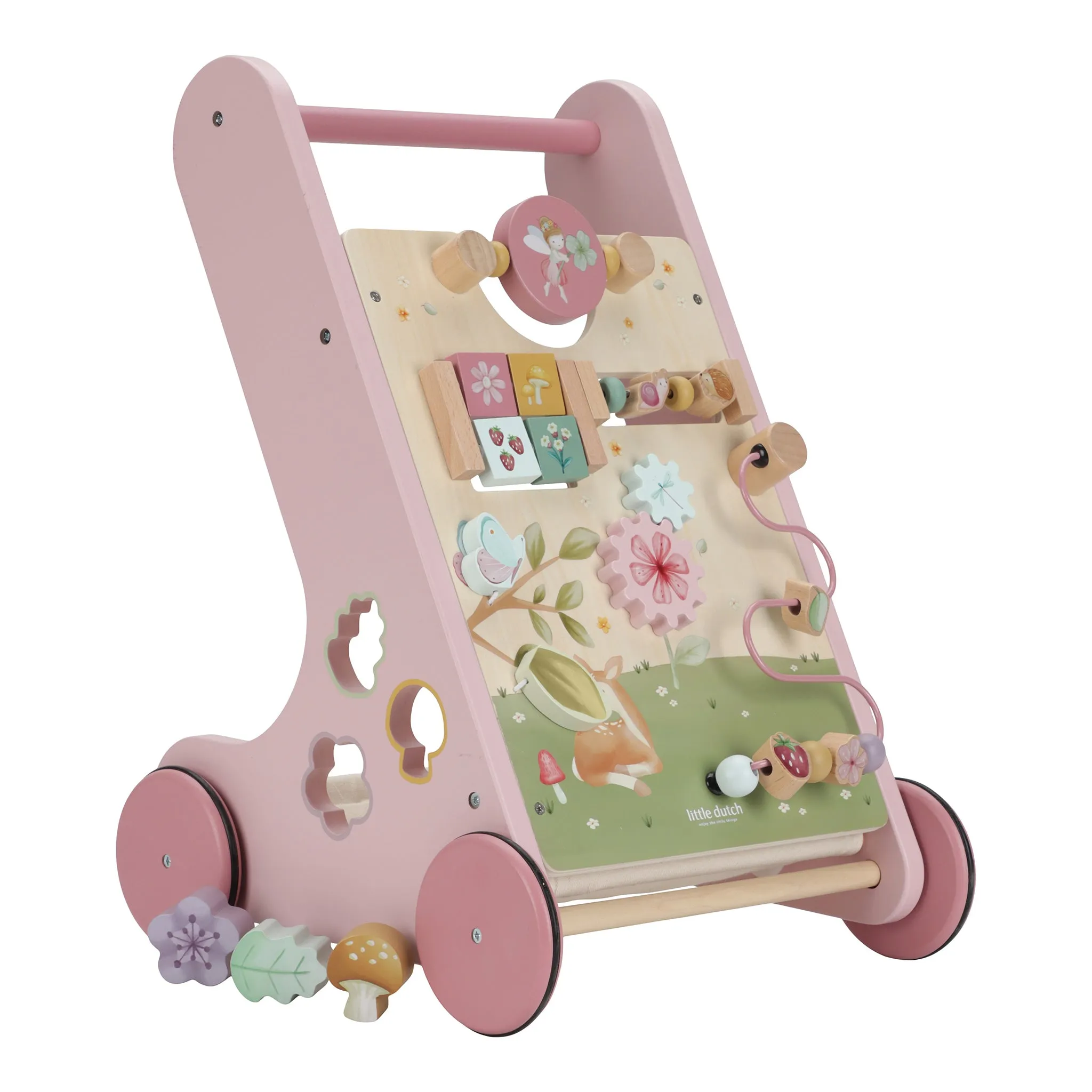Little Dutch Mehrfunktions-Babywalker - Feengarten
