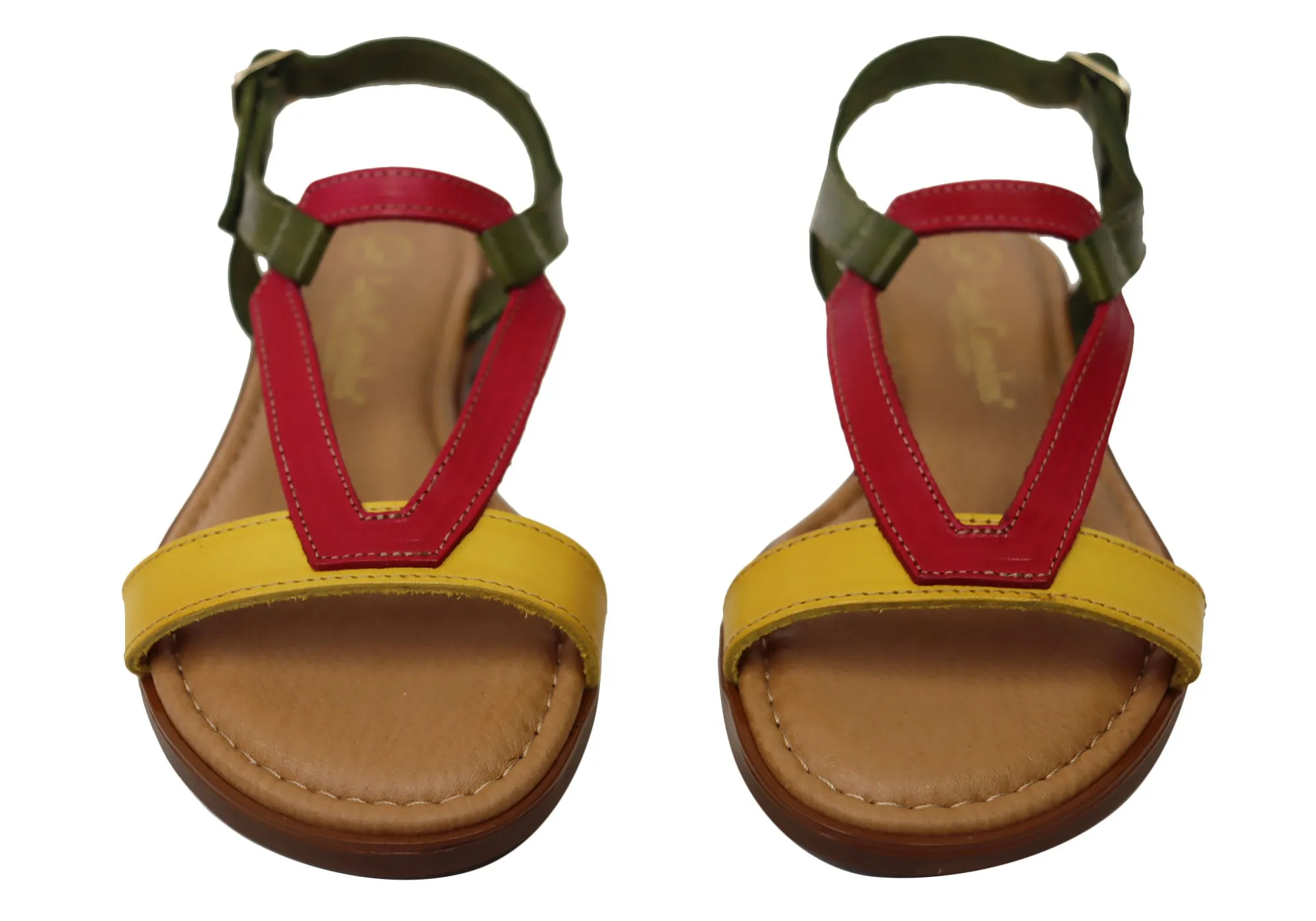 Lola Canales Courtney Damen Bequeme Ledersandalen Hergestellt in Spanien Lola Canales Schuhe
