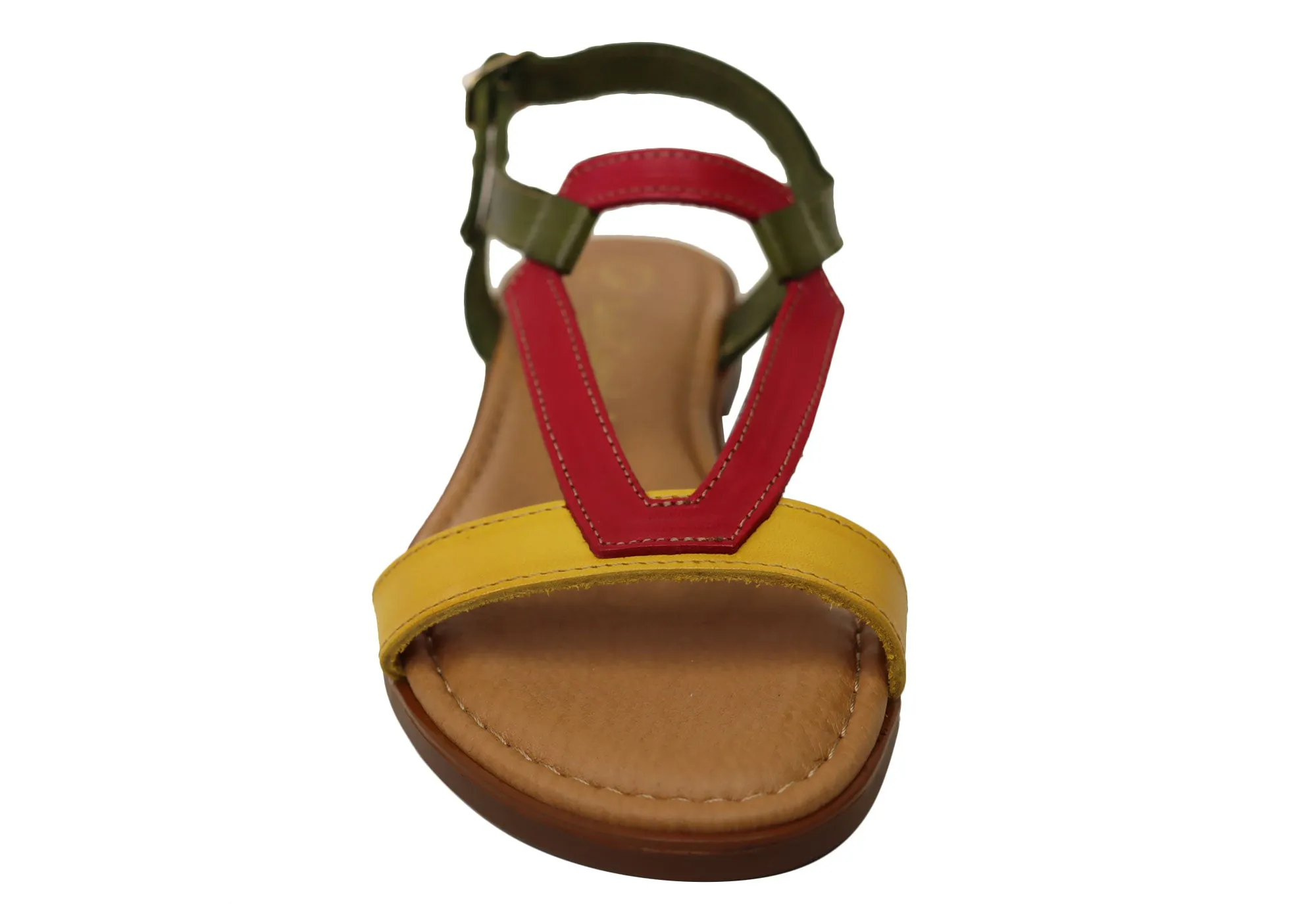 Lola Canales Courtney Damen Bequeme Ledersandalen Hergestellt in Spanien Lola Canales Schuhe