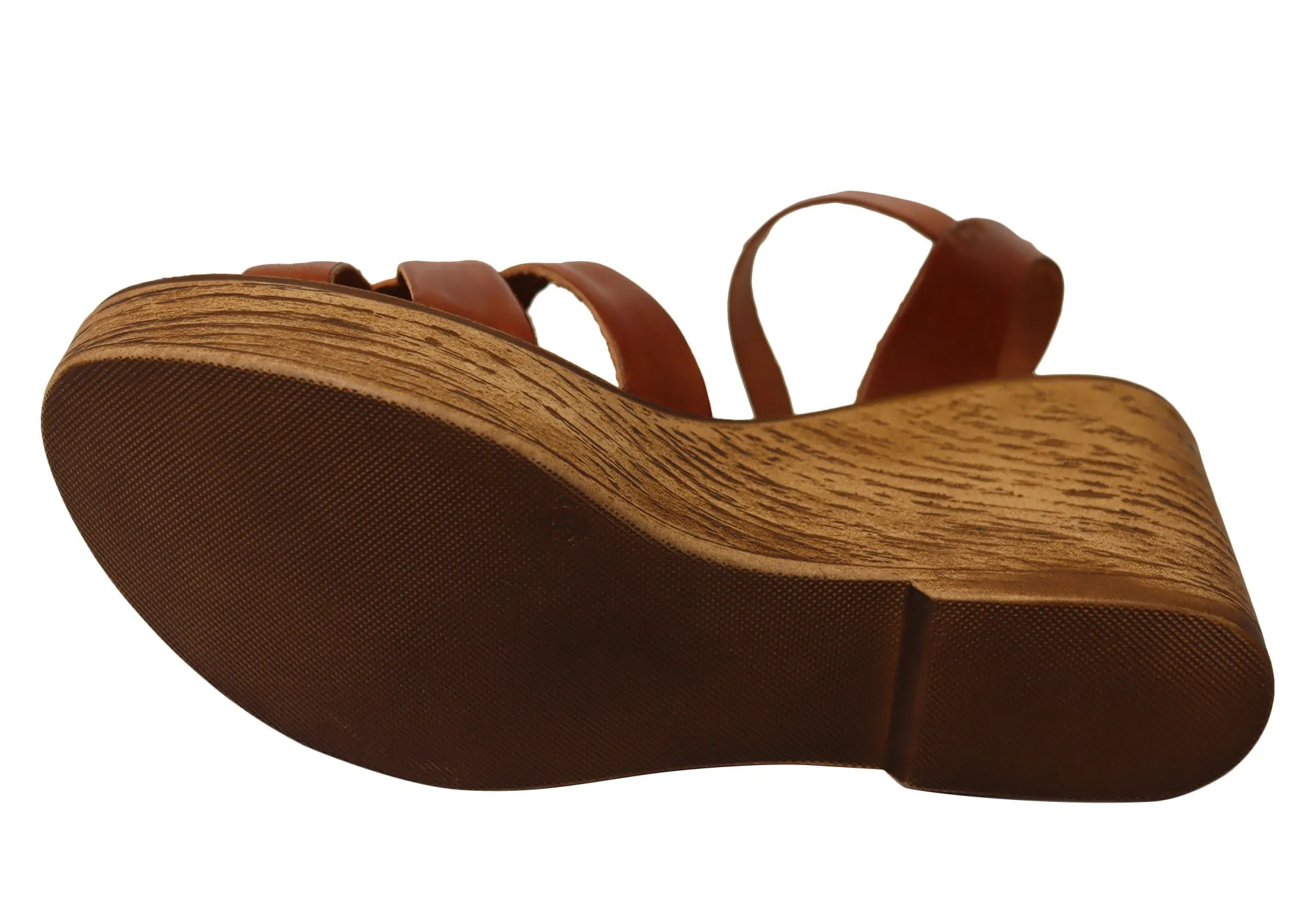 Lola Canales Moment Damen Spanische Leder Keilabsatz Sandalen Lola Canales Schuhe