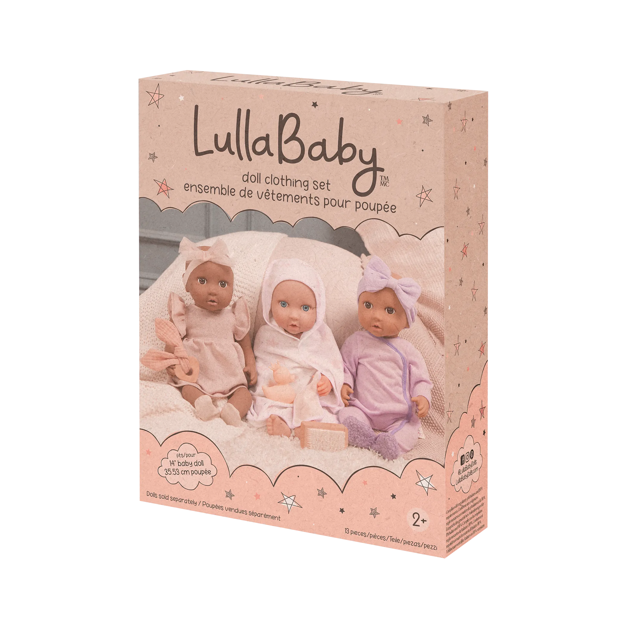 LullaBaby – Baby-Puppen-Bekleidungsset