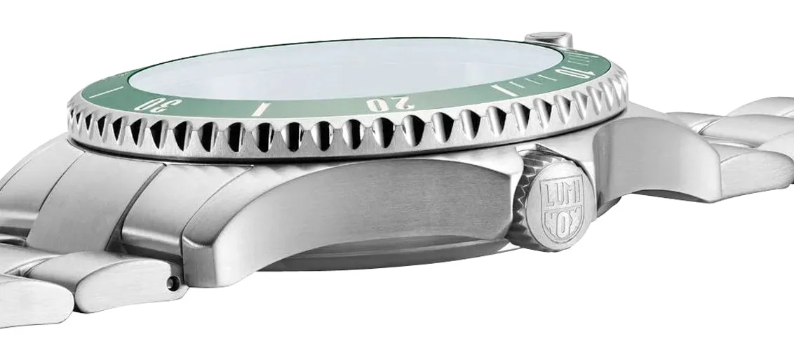 Luminox Sport Timer Automatik Edelstahl Grünes Zifferblatt Tag/Datum Taucher Herrenuhr XS.0937 Luminox Uhren