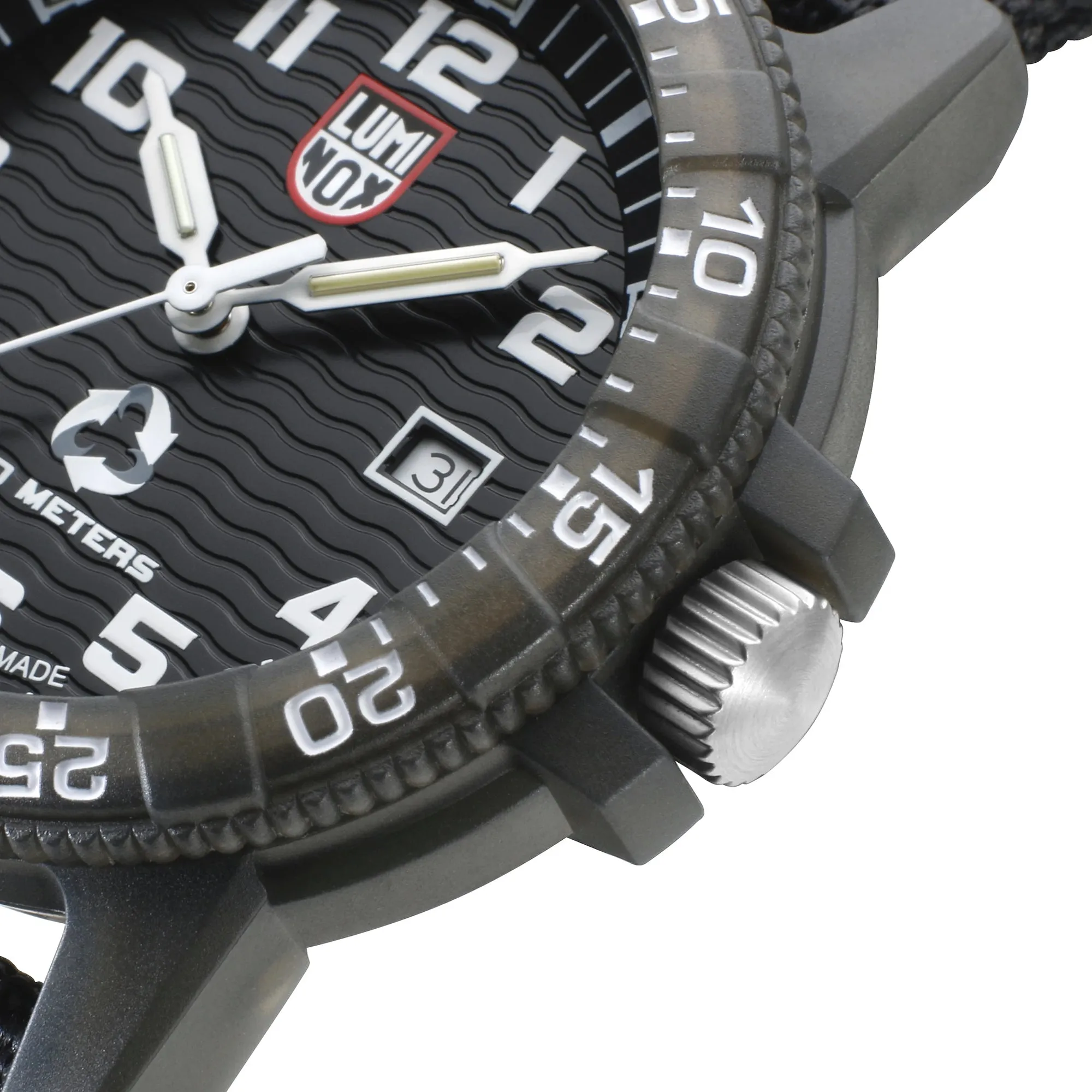 Luminox Uhren Luminox Sea Leatherback Meeresschildkröte Giant 0320 Serie Schwarze Uhr